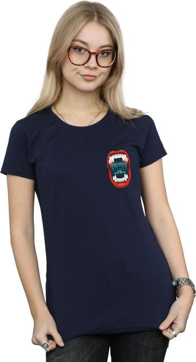 Actual product image The Lost Boys Womens/Ladies Teeth Pocket Cotton T-Shirt (S)