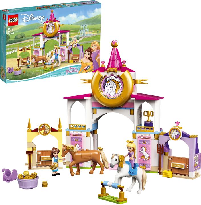 Produktbild LEGO Belles und Rapunzels königliche Ställe (43195, LEGO Disney)