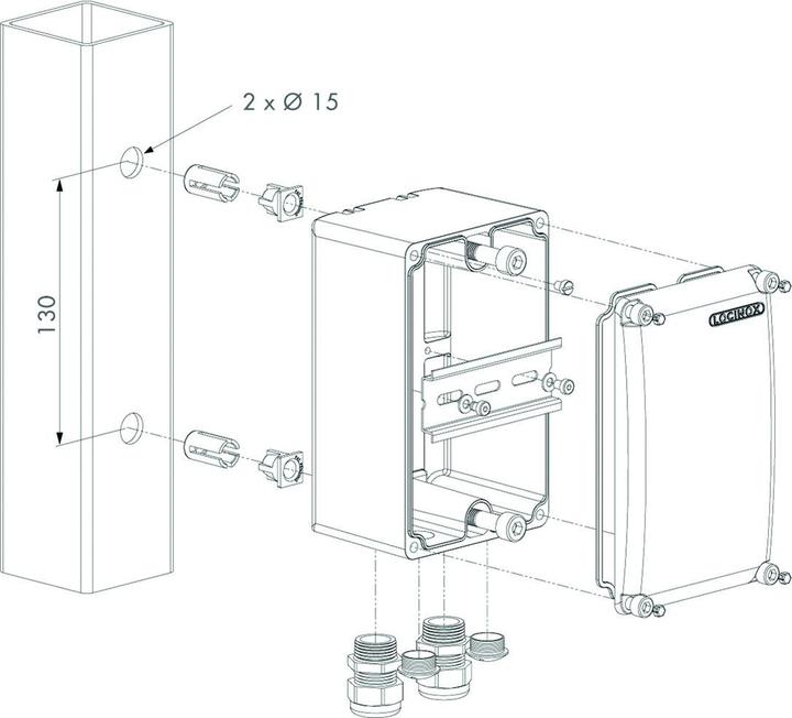Produktbild Locinox Trafogehäuse Powerbox (1 Stk.)