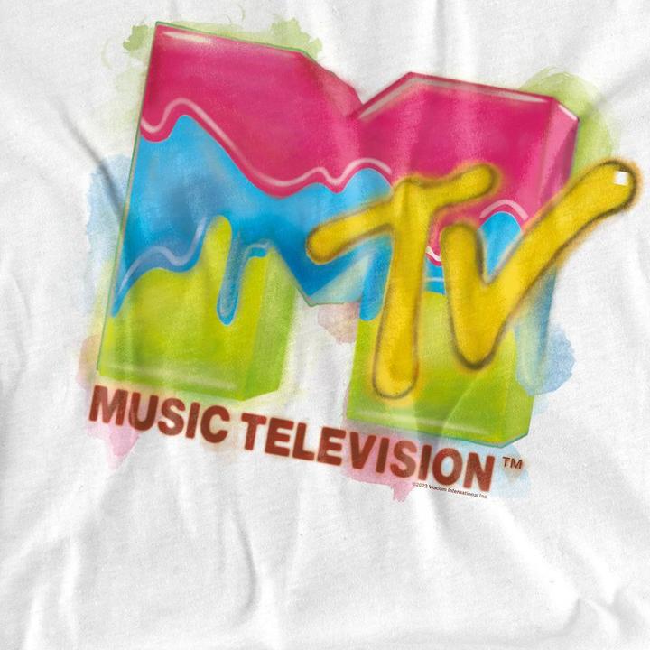 Immagine prodotto MTV Maglietta Logo Vernice Adulto Unisex (L)