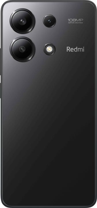 Produktbild Xiaomi Redmi Note 13 (128 GB, Midnight Black, 6.67", Dual SIM, 108 Mpx, 4G)