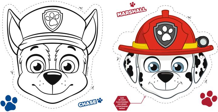 Image du produit Panini PAW Patrol: Mein Maskenbuch (Allemand, Nicole Hoffart, Eva-Regine Rauch, 2018)