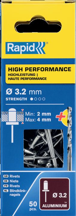Actual product image Rapid Universal blind rivet Ø 3.2 x 8 mm