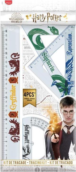 Immagine prodotto Maped Set da disegno di 4 pezzi di Harry Potter (30 cm)