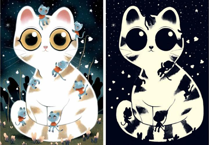 Image du produit Djeco Twisty Puzzle Chats câlins pcs (50 pièces)