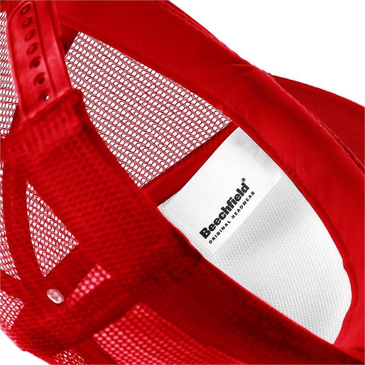 Actual product image Beechfield Vintage trucker baseball cap (One size)