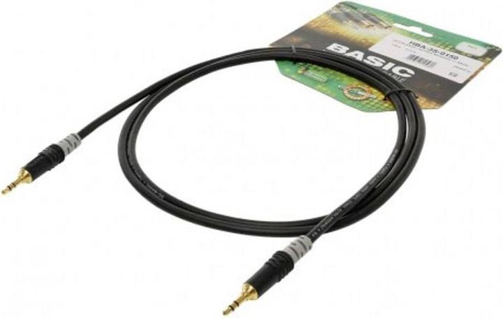 Produktbild Sommer Cable HBA-3S-0060 Klinke Audio Anschlusskabel (1x Klinkenstecker 3.5 mm (0.60 m, 2.5mm)