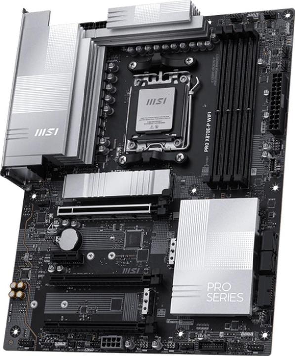 Actual product image MSI PRO X870E-P WIFI AM5 ATX MB (AM5, AMD X870E, ATX)