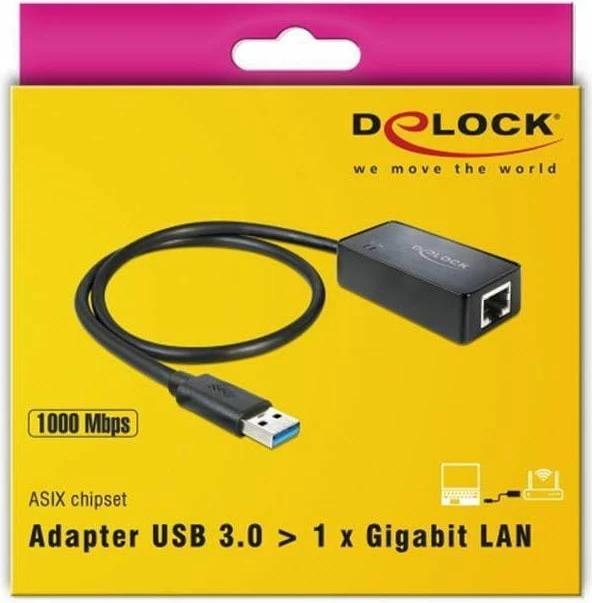 Produktbild Delock USB 3.0 zu (USB 3.0, RJ45 Gigabit Ethernet (1x))