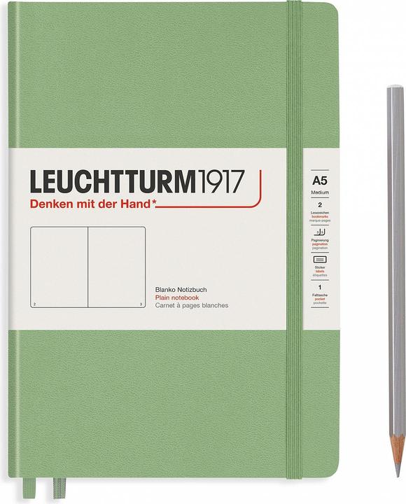 Actual product image Leuchtturm1917 Notebook (A5, Plain, Hardcover)