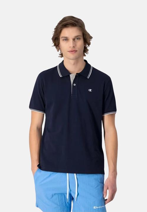 Actual product image Champion Shirt Short-sleeved polo shirt with collar and button placket in regular fit (M)