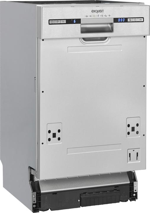 Actual product image Exquisit Dishwasher EGSP2109-EB-030EINO 45cmINOXpartially integrated