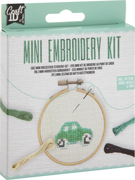 Image du produit Grafix Craft ID - Mini kit de broderie - Voiture (CR1712)