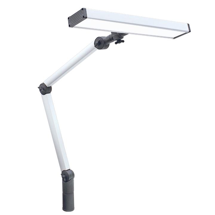 Led2work Lampe pour poste de travail UNILED II bras articulé dimmable pince de table