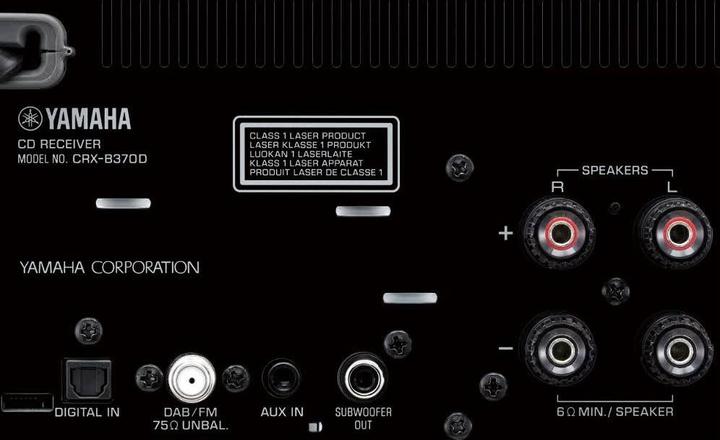 Actual product image Yamaha MCR-B270D (CD player, Bluetooth, 2x 20 W)