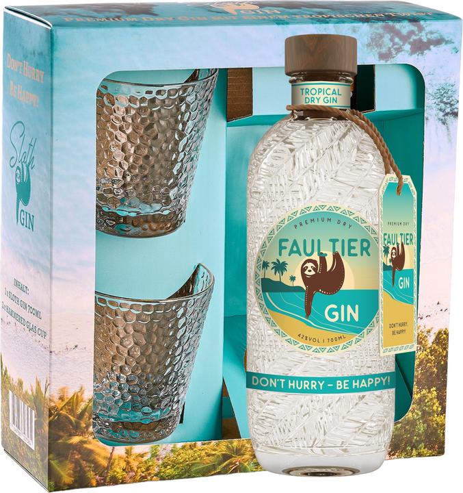 Sloth Company Faultier Gin Geschenkset (1 x 70 cl)