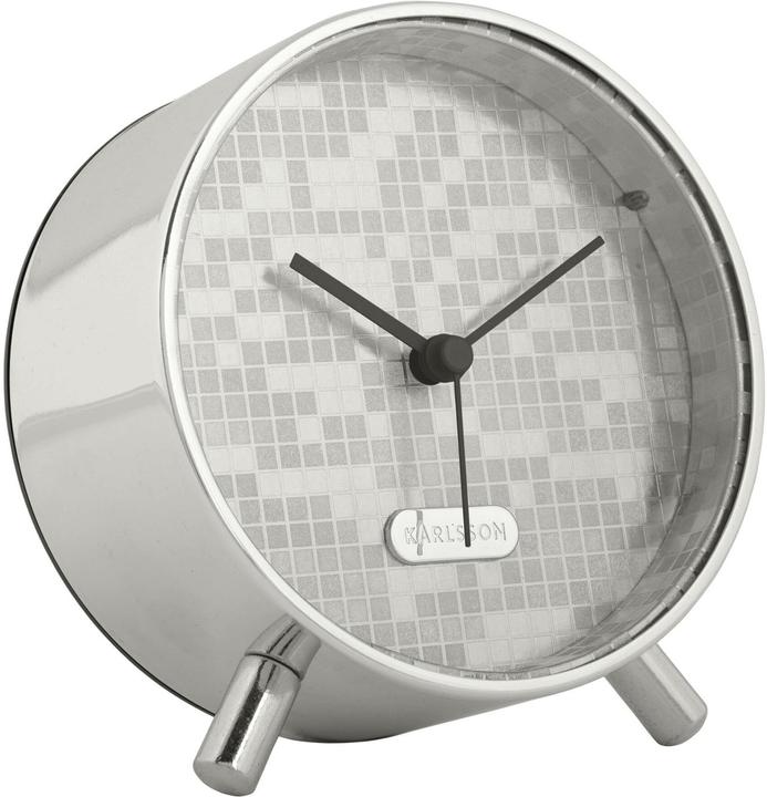 Actual product image Karlsson Classic alarm clock Disco Bling Bling 11 cm, silver