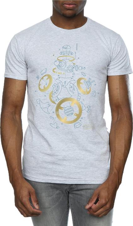 Produktbild Star Wars The Last Jedi BB8 Deconstructed TShirt (M)