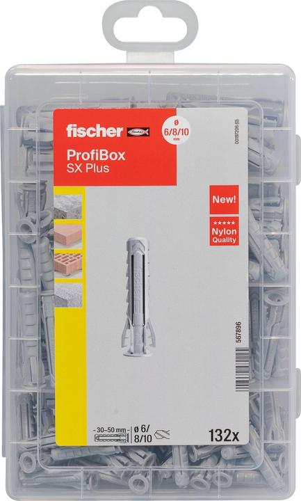 Actual product image Fischer Meister-Box SX Plus (132) NV (132 pcs.)