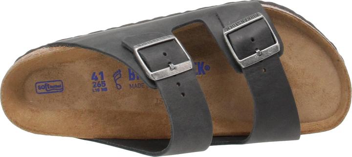 Actual product image Birkenstock Arizona WB greased leather nubuck normal (46)