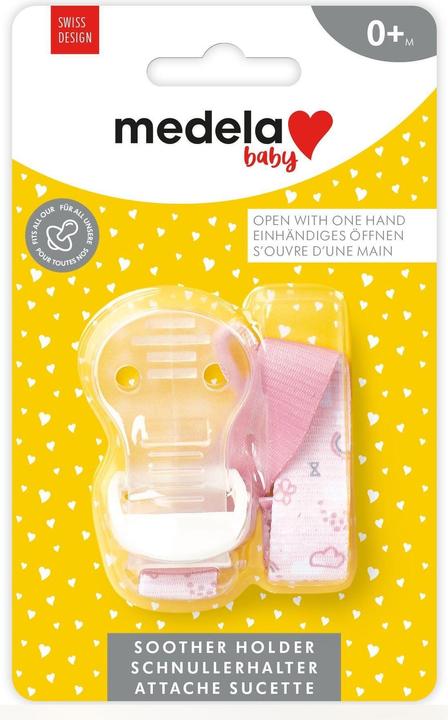 Actual product image Medela Baby Pacifier holder Girl (1 x, from birth)