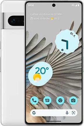 Actual product image Google Pixel 7 Pro (256 GB, White, 6.70", SIM + eSIM, 50 Mpx, 5G)