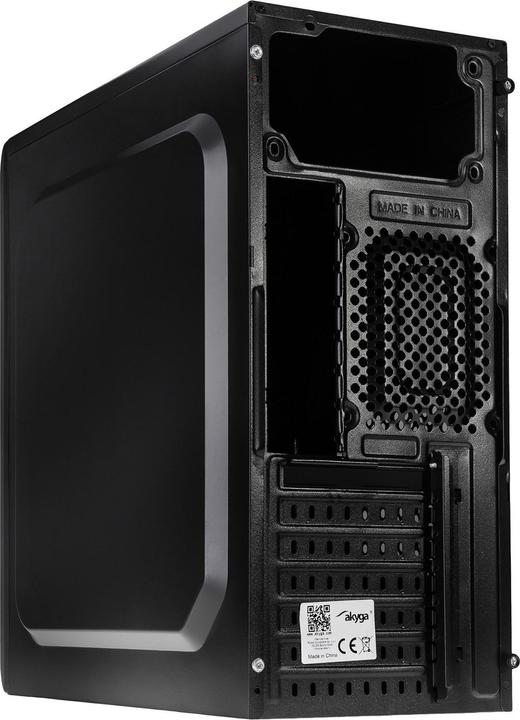 Produktbild Akyga AK13BK - Micro Tower - PC - Acrylnitril-Butadien-Styrol (ABS) - Galvanisiertes S (ATX, mATX, Mini-ITX, Flex-ATX)