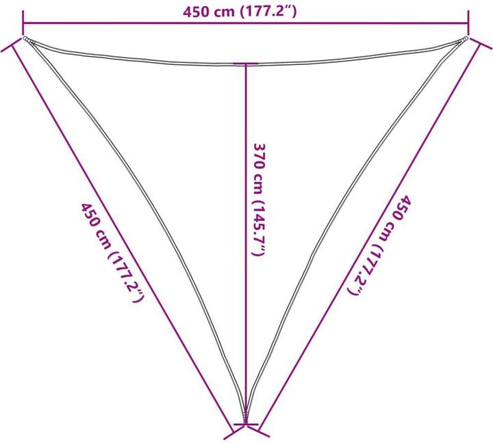 Immagine prodotto VidaXL Wendy (4,5 x 4,5 x 4,5 m)