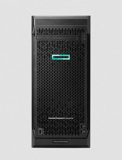 Actual product image HPE Server ProLiant ML110 Gen10 Xeon Silver 4208 Performance (Intel Xeon Silver 4208, 16 GB, Tower Server)