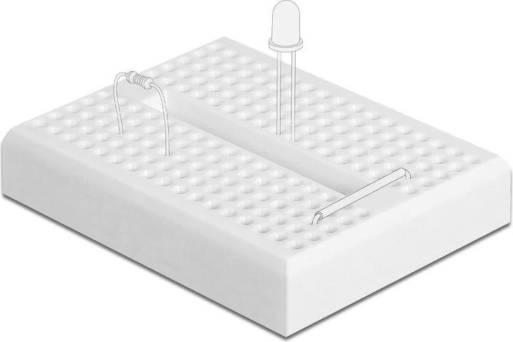 Produktbild Delock Breadboard 170 Kontakte, weiss