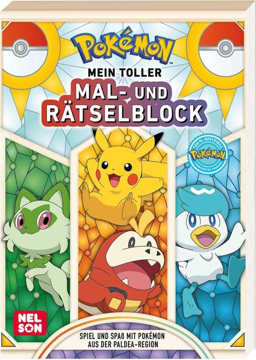 Image du produit Pokémon: Mein toller Mal- und Rätselblock