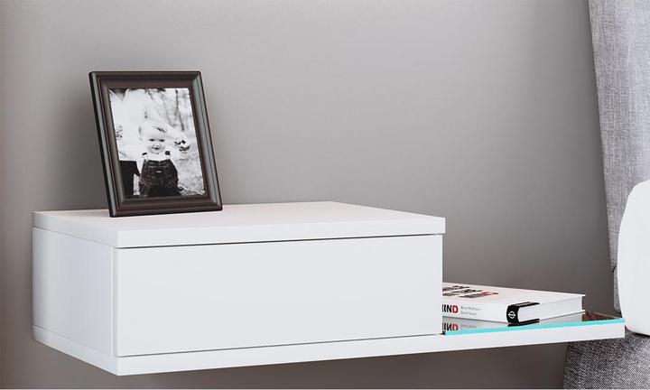 Produktbild VCM Design Wandschublade Nachttisch KonsilaL (65 x 30 x 15 cm)