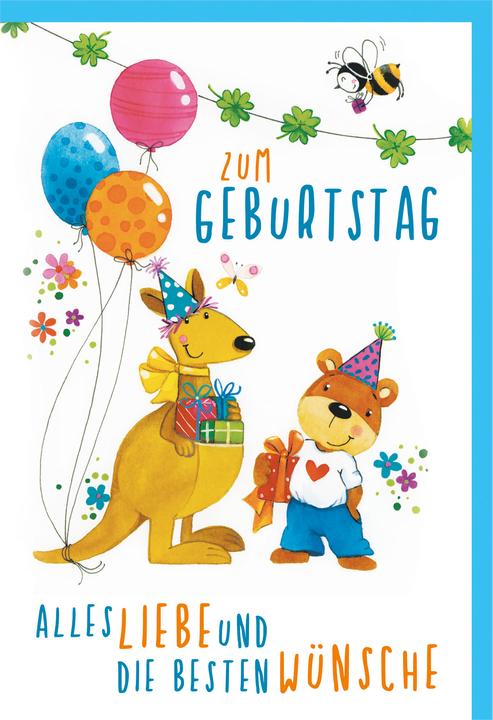 Produktbild Braun + Company Karte Kindergeburtstag PK 279