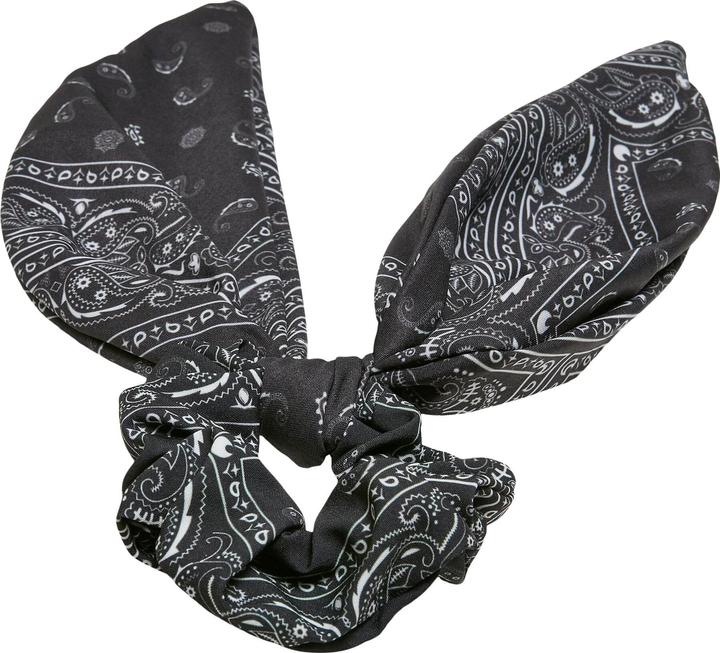 Image du produit Urban Classics Bandana Print Scrunchies With XXL Bow 2-Pack