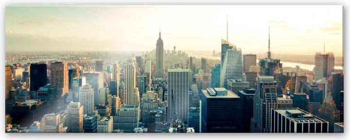 Produktbild Trenddeko Skyline von New York City - Panorama (120 x 50 cm)