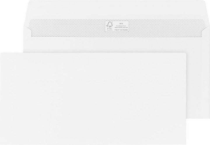 Actual product image Mailmedia Envelope DL 100g without window (110 x 220 mm, 500 x)