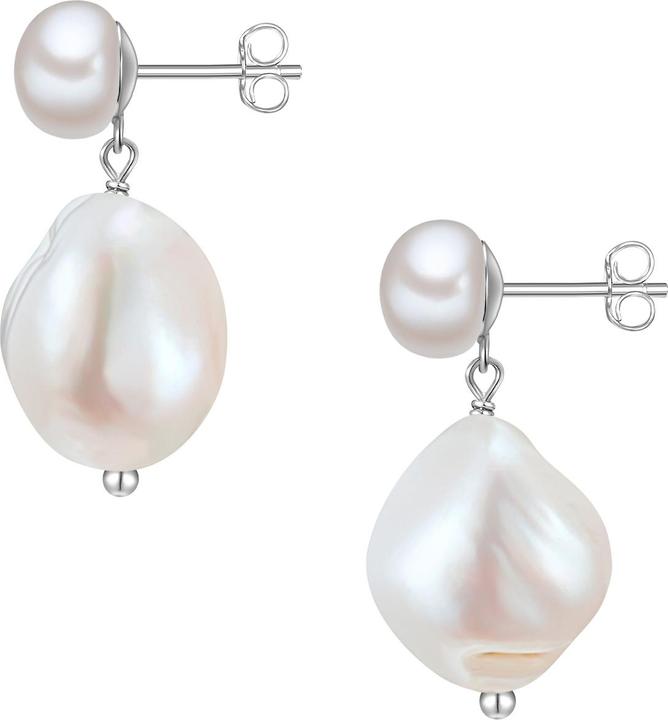 Immagine prodotto Glanzstücke München Perle d'acqua dolce d'argento da donna - 28377 (Argento)