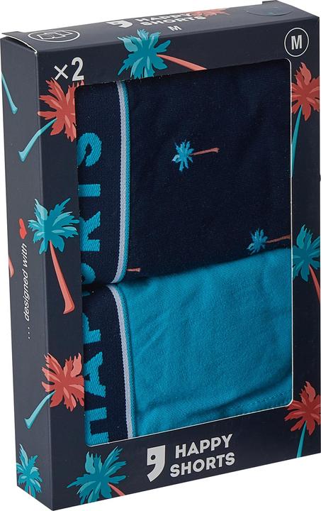 Immagine prodotto Happy shorts Boxer Casual Vestibilità comoda (XL, Confezione da 2)