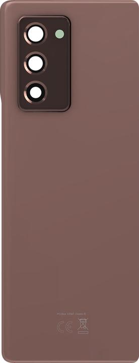 Actual product image Samsung GH82-23688B Spare part rear panel (Galaxy Z Fold 2)