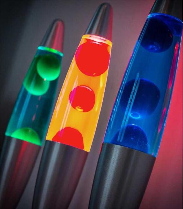 Actual product image InnovaGoods lamp magma lava