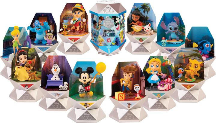 Immagine prodotto YuMe Figura Disney 100 Capsule Suprise Serie 1 assortite