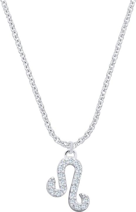 Candy Halskette Sternzeichen Löwe, 925 Sterling Silber (925 Sterling Silber, 925er Sterlingsilber, 42 - 45 cm)