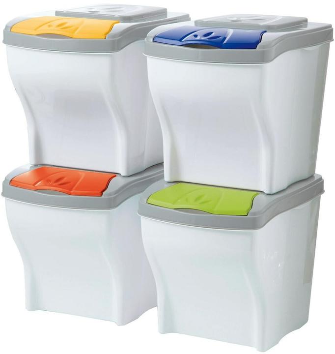 Actual product image Bama PATTUMIERAPOKER SET 4 pcs. - modular COL. (80 l)