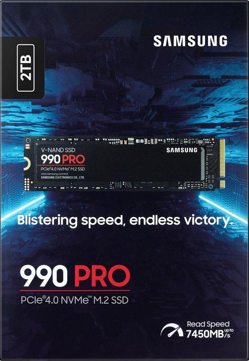 Actual product image Samsung 990 Pro (2000 GB, M.2 2280)