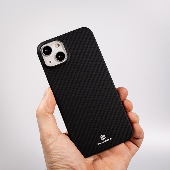 Produktbild Carbomile Hülle Schutzcase aus echtem Aramid Carbonfaser (Apple iPhone 13)