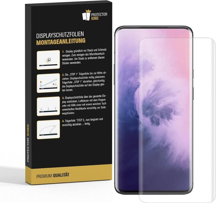 Produktbild Protectorking 3x Premium Displayschutzfolie 3D KLAR (3 Stück, OnePlus 7T Pro)