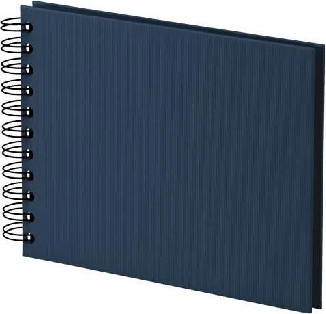 Rössler Fotoalbum S.O.H.O. Navy Dunkelblau, Schwarze Seiten (19.5 x 14.5 cm)