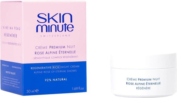Produktbild Body Minute PREMIUM 50+ Creme Riche Nuit Rose Alpine Suisse Creme (50 ml, 24h Creme)
