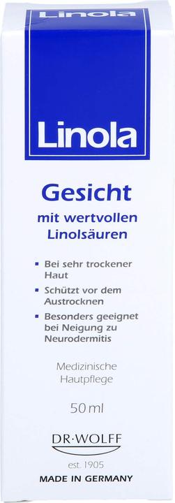 Label énergétique Linola Visage (50 ml, Crème de jour)