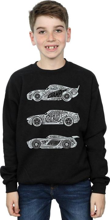 Image du produit Disney - Sweat CARS TEXT RACERS - Garçon (152, 158)